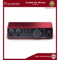 ราคา Focusrite Scarlett 2i2 4th Gen ออดิโออินเตอร์เฟส รับประกันศูนย์ 3 ปี (21836959311)