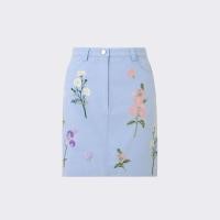 ราคา DISAYA Embroidery flowers skirt กระโปรงปักลายดอกไม้ (22950380146)