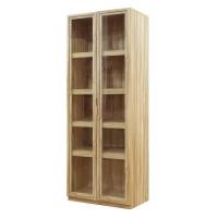 ราคา จัดส่งพร้อมประกอบ HomePro ตู้โชว์ 2 บานเปิด WALLY HC 75 สีอโรม่าโอ๊ค กระจกใส แบรนด์ BURO (24358384458)