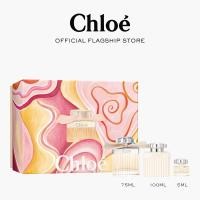 ราคา เซ็ทน้ำหอม Chloé Signature Graphic Holiday Fragrance Gift Box Eau de Parfum 75 ML Body Lotion 100 ML Mini 5 ML (23662823175)