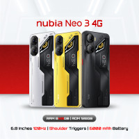 ราคา Nubia Neo 3 4G 8 128GB หน้าจอใหญ่ 6 8 นิ้ว FHD 120Hz แบต 6000mAh ชาร์จไว 33W ประกันศูนย์ไทย (24744708033)