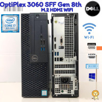 ราคา Dell OptiPlex 3060 SFF Core i3 i5 i7 Gen 8th M 2 NVME Wifi เครื่องพร้อมใช้งาน สินค้าพร้อมส่ง (24373047604)