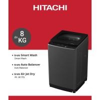 ราคา Hitachi ฮิตาชิ เครื่องซักผ้าฝาบน ซัก 8 กก Top Loading Smart Wash รุ่น LTL 08M00 GG สี Graphite Gray (24670333169)