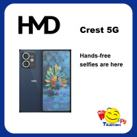 ราคา HMD Crest 5G สมาร์ทโฟนโทรศัพท์มือถือ 6GB 128GB สีฟ้า (24264177330)