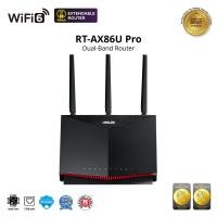 ราคา ASUS RT AX86U Pro AX5700 Dual Band WiFi 6 Extendable Gaming Router 2 5G Port Gaming Port Mobile Game Mode Port Forwarding Subscription free Network Security VPN AiMesh Compatible (18962976558)
