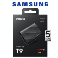 ราคา Samsung 1TB T9 Portable SSD USB3 2 Black (22051053447)