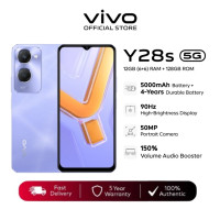 ราคา Vivo Y28s 5G 12 128GB Purple Screen 6 56 Media Tek Helio G85 camera 50MP 5000mAh Battery Charger 45W Tax Invoice (24935714213)