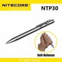 ราคา NITECORE NTP30 Titanium Bolt Action Tactical Pen Portable Self Defens Tool Glass Breaker Daily Writing Pen (24261725784)