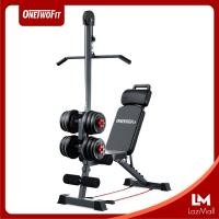 ราคา OneTwoFit ม้านั่งดัมเบล ม้านั่งยกน้ำหนัก เครื่องช่วยซิทอัพ อุปกรณ์ฟิตเนส ปรับความสูงได้ 6 ระดับ สำหรับออกกำลังกายทั้งร่างกาย พร้อมพับเก็บรวดเร็ว ไม่มีดัมเบล (24569066444)