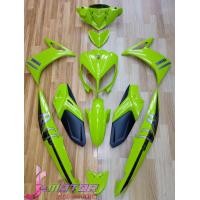 ราคา 12ชิ้น ชุดสี YAMAHA NOUVO ELEGANCE 135cc รุ่น ปี 2008 2011 แฟริ่ง ใหม่ แท้ เบิก ศูนย์ YAMAHA สีเขียวตองมุกทองไดมอนด์ ดำด้าน (18528614740)