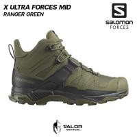 ราคา NEW Salomon X Ultra Forces Mid Ranger Green รองเท้าผู้ชาย รองเท้าเดินป่า วิ่งเทรล Trail Running กันลื่น น้ำหนักเบา (21782820423)