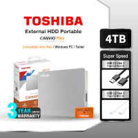 ราคา Toshiba External HDD 1 4TB USB 3 2 SuperSpeed รุ่น Canvio Flex ฮาร์ดดิสพกพา Harddisk (24215186975)