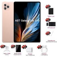 ราคา ลดราคา50 ซื้อ 1 แถม 9 ฟรี AST Galaxy Tab S10 16GB 1TB แท็บเล็ต หน้าจอ 10 1 90Hz LCD Androind 15 0 Dual SIM 5G WIFI แบตเตอรี่ 10000 mAh 18W ชาร์จเร็ว การเรียนและการทำงาน Tablets (25026057218)