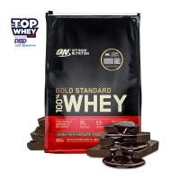 ราคา Optimum Nutrition Gold Standard 100 Whey Protein 10 lbs Double Rich Chocolate เวย์โปรตีนไอโซเลต มีส่วนผสมของ แอล กลูตามีน และบีซีเอเอ เวย์โปรตีนคุณภาพสูงเสริมสร้างกล้ามเนื้อ ฟื้นฟู ซ่อมแซมกล้ามเนื้อ (