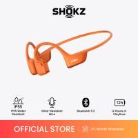 ราคา SHOKZ S820 OpenRun Pro 2 Bone Conduction Sports Headphones Open Ear Wireless Earphones with Bluetooth 5 3 Noise Cancelling Mics IP55 Waterproof 12h Playtime for Running USB C Quick Charge (22774871287