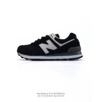 ราคา NEW BALANCE NB574รองเท้าวิ่งหุ้มข้อต่ำสวมสบายลดแรงกระแทกกันลื่นและทนต่อการสึกหรอสำหรับผู้ชายและผู้หญิงสีดำ (24383934270)