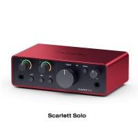 ราคา Focusrite Scarlett Solo 4th Gen อินเตอร์เฟส อุปกรณ์บันทึกเสียง โฮมสตูดิโอ USB AudioInterface ProPlugin (20252980862)
