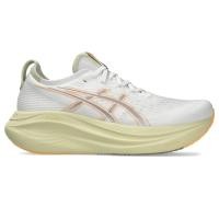 ราคา ASICS 1011B957 102 GEL NIMBUS 27 MEN รองเท้าวิ่งผู้ชาย ของแท้ หน้ากว้างพิเศษ 4E (24715539322)