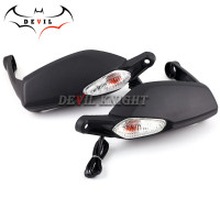 ราคา For DUCATI Hypermotard 820 Hyperstrada 821 2013 2014 2015 Right Brake Side Left Clutch Side HandGuard Handlebar with Light (23759987514)