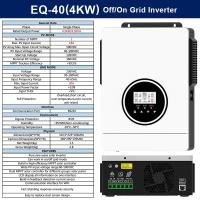 ราคา Grid Tie Inverter 4000W 6500W 10500W ออนกริด ไมโครอินเวอร์เตอร์ เริ่มต้นโดยไม่ต้องใช้แบตเตอรี่ พร้อมการสื่อสารแบบ WIFI MPPT พลังงานแสงอาทิตย์อินพุต DC60 500V ผูกกริดพลังงานแสงอาทิตย์ไมโครอินเวอร์เตอร์