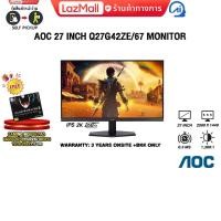 ราคา ผ่อน 0 6 ด AOC 27 INCH Q27G42ZE 67 MONITOR IPS 2K 260Hz ประกัน 3 Years Onsite BKK ONLY (24543046392)