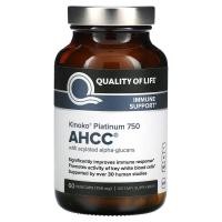 ราคา Quality of Life Labs Kinoko Platinum AHCC 750 mg 60 Vegicaps (17512007790)