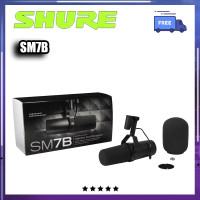 ราคา Shure SM7B ไมโครโฟนคอนเดนเซอร์ระดับมืออาชีพสำหรับ Video Studios Podcasters Vloggers (24583405580)