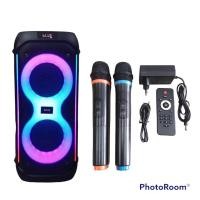 ราคา SKG ลำโพง Bluetooth KG 049 6 5 x2 ไมค์ลอย2ตัว รีโมท ไฟดิสโก้เต้นตามจังหวะเสียงเพลง ปิดเปิดได้ USB FM TF Card Echo WWS ต่อคอมได้ แบตในตัว ประกัน1ปี (18593126517)