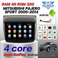 ราคา HILMAN จอ android ติดรถยนต์ 9นิ้ว MITSUBISHI PAJERO SPORT 2005 2014 เวอร์ชั่น14 หน้าจอ QLEDIPS แท้ 2Din จอ apple carplay Wifi GPS Bluetooth Youtube 4G การสนับสนุนจอ android กล้อง 360 (23303959366)