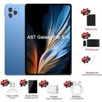 ราคา ลดราคา50 ซื้อ 1 แถม 9 ฟรี AST Galaxy Tab S10 16GB 1TB แท็บเล็ต หน้าจอ 10 1 90Hz LCD Androind 15 0 Dual SIM 5G WIFI แบตเตอรี่ 10000 mAh 18W ชาร์จเร็ว การเรียนและการทำงาน Tablets (25026057205)