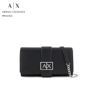 ราคา Armani Exchange กระเป๋าสตางค์ผู้หญิง รุ่น XW000358 AF12039 UC001 สีดำ (23901225077)