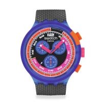 ราคา นาฬิกา Swatch Chronograph SWATCH NEON PARTY TO THE MAX SB06N102 (23886770221)