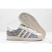 ราคา Official direct sales Adidas original Superstar Mens and womens sports casual shoes running shoes real pictures 24 hours delivery (24334416008)