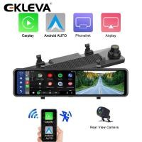 ราคา EKLEVA กล้องติดรถยนต์12นิ้ว4K 3840Pกล้องติดรถยนต์ Dvr กล้องติดรถยนต์แอป WIFI กล้องมองหลัง IMX335โซนี่1080P กล้องสำหรับรถยนต์เครื่องบันทึกวีดีโอจอตรวจสอบการจอดรถ (19258620097)
