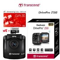 ราคา Transcend กล้องติดรถยนต์ DrivePro250 2K QHD 1440P Memory Card 64GB รับประกัน 2 ปี มีใบกำกับภาษี TS DP250A 64G (871000077)