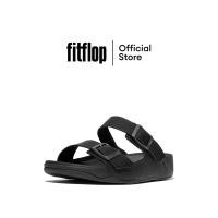 ราคา FITFLOP GOGH MOC BUCKLE TUMBLED SLIDES รองเท้าแตะผู้ชาย รุ่น JA2 (23792485551)