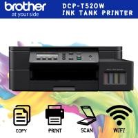 ราคา Printer Brother DCP T520W Ink Tank Printer Print Scan Copy Wi Fi Direct (8991168286)