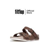 ราคา FITFLOP GOGH MOC BUCKLE TUMBLED SLIDES รองเท้าแตะผู้ชาย รุ่น JA2 (23792485566)