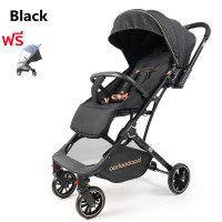 ราคา baobaohao Y8 รถเข็นเด็ก รถเข็นพับได้ รถเข็น4ล้อ พกพาสะดวก นั่ง เอน นอน เข็นเล่น เดินเที่ยว หมุนหน้า หลัง (24348427831)