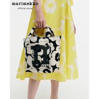 ราคา MARIMEKKO MONO MINI TOTE UNIKKO BAG กระเป๋าผ้าลายดอกไม้ สีขาว (19402539404)