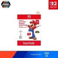 ราคา Switch2 Tinzshop SanDisk microSD Express Card Mario 256GB สำหรับ Nintendo Switch 2 SD Card ประกันศูนย์ Synnex (24633699631)