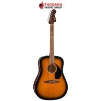 ราคา ส่วนลด10 Fender California Debut Redondo CE กีต้าร์โปร่งไฟฟ้า Fender Acoustic Guitar เต่าแดง (24919498879)
