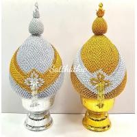 ราคา ราคาสินค้าเป็นคู่ l พานพุ่ม พานพุ่มเงินทอง พานพุ่มสักการะ พานพุ่มบูชา (24713072656)
