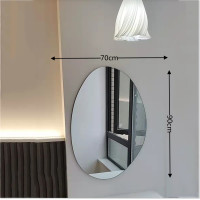 ราคา Bathroom touch LED mirror Irregular bedroom mirror Explosion proof 3 color intelligent mirror Wall mounted bathroom makeup mirror with light Wall mounted mirror (15736568862)