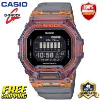 ราคา ต้นฉบับ G Shock ผู้ชายนาฬิกา GBD200 จอแสดงผลดิจิตอล 200M กันน้ำกันกระแทกและกันโคลนเวลาโลกไฟ LED GShock ผู้ชายกีฬาคนรักนาฬิกาข้อมือรับประกัน 4 ปี GBD 200SM 1A5 (21470197501)