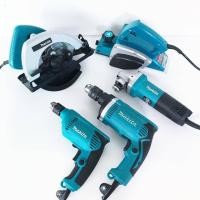 ราคา สินค้าขายดี ชุดตั้งตัว 5ชิ้น Makita AA งานเทียบ 1 วงเดือน7นิ้ว 2 กบไฟฟ้า 3นิ้ว 3 สว่านไฟฟ้า 4หุน 4 สว่านไฟฟ้า 3หุน 5 เจียร์ 4นิ้ว (3349808838)