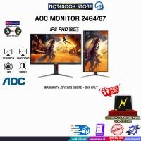 ราคา ผ่อน 0 3 ด AOC MONITOR 24G4 67 IPS 180Hz ประกัน 3 YEARS ONSITE BKK ONLY (21446128929)