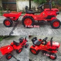 ราคา D Kids รถแทรกเตอร์เด็ก รถเด็ก รถแบตเตอรี่เด็ก ทรงรถแทรกเตอร์ พร้อมพ่วงท้าย No 2224 (24713282500)