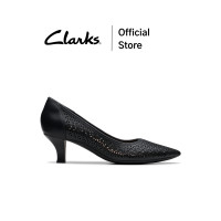 ราคา Clarks รุ่น KEPLEY SKY สี BLACK LEATHER รองเท้าคัทชูผู้หญิง รองเท้าส้นสูงหนังแท้ คุณภาพดี ใส่สบาย (24387135158)