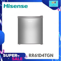 ราคา Hisense ตู้เย็นมินิบาร์ 1 ประตู 1 6 คิว รุ่น Mini Bar สีเงิน RR61D4TGN (24599099267)